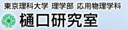 東京理科大学 理学部 応用物理学科 樋口研究室