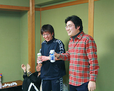 誕生日の二人