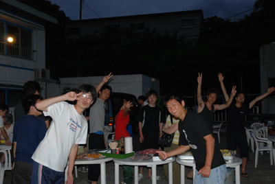 BBQ開始