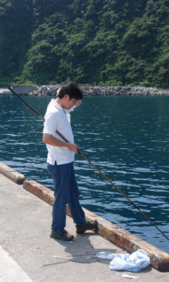 釣りの様子 1
