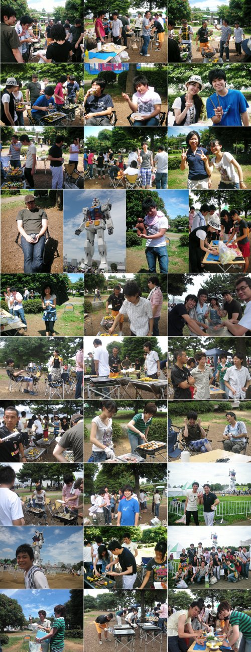 2009年度バーベキュー＠お台場海浜公園