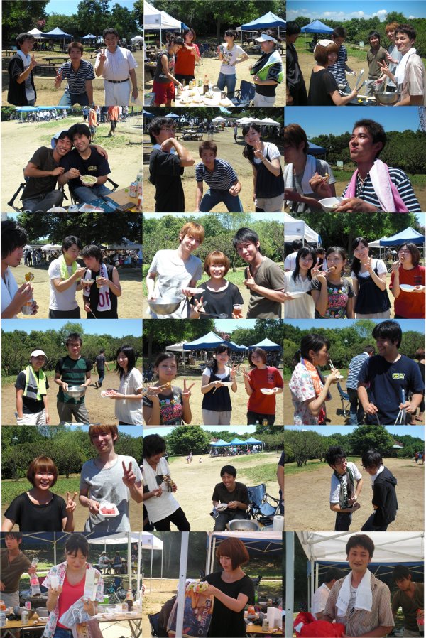 2010年度夏のバーベキュー大会
